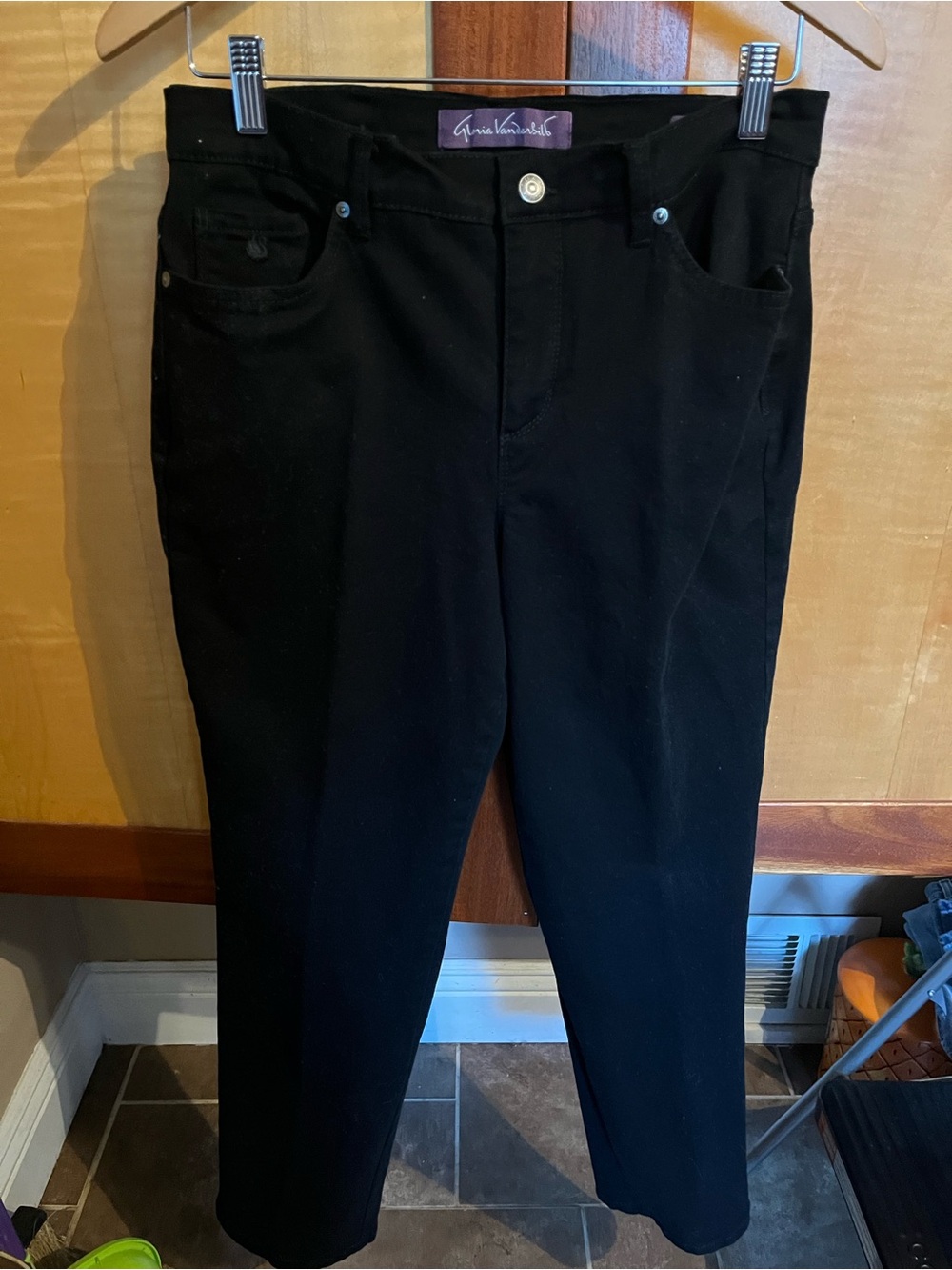 Gloria Vanderbilt Black Amanda Jeans